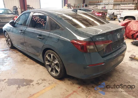 2025 Honda Civic Hybrid Sport/Sport Touring from USA, damaged, VIN 2HGFE4F81SH339558